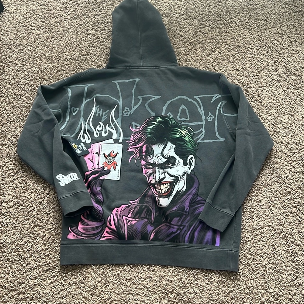Limited Gotham Hoodie Black Size Large